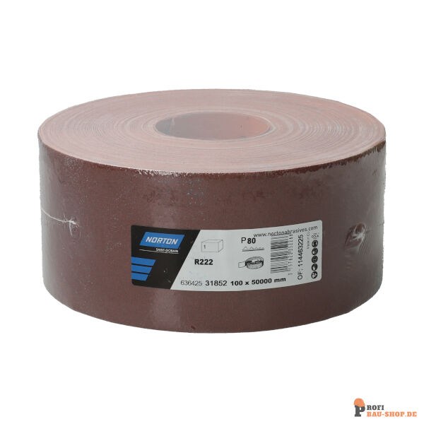 nortonschleifmittel/NORTON_schleifmittel_63642531852 Regular Rolls Norton R222 100.00x50m GRIT 80_138202